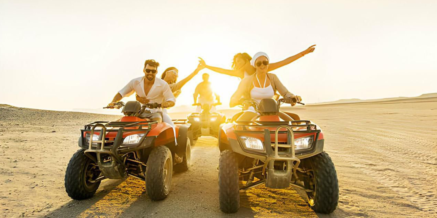 Marrakech Linelyes Adventure daypass palmeraie 1h quad / chameau / the / transport (palmeraie)